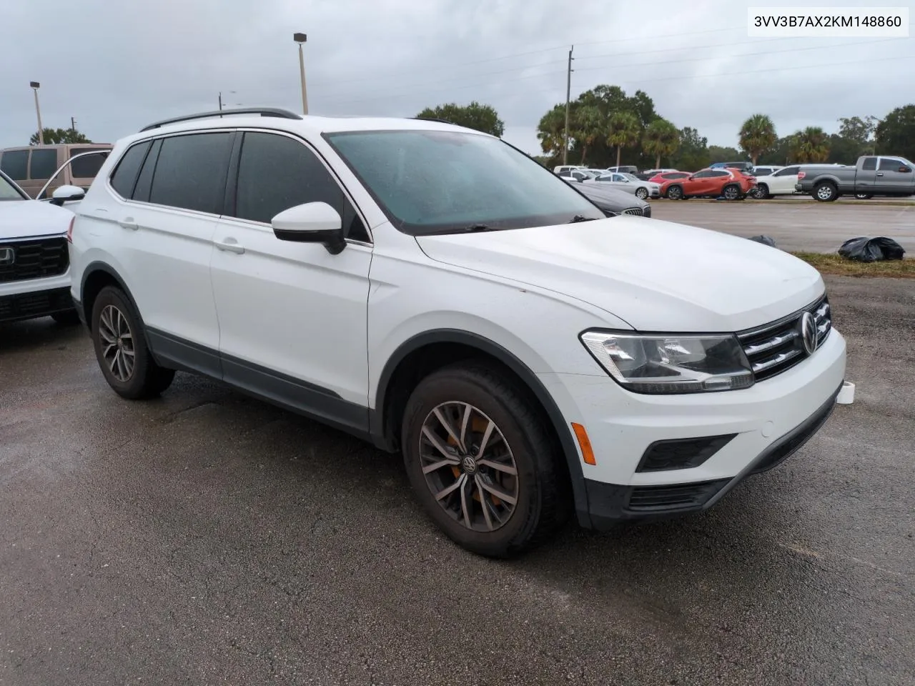 2019 Volkswagen Tiguan Se VIN: 3VV3B7AX2KM148860 Lot: 75177224