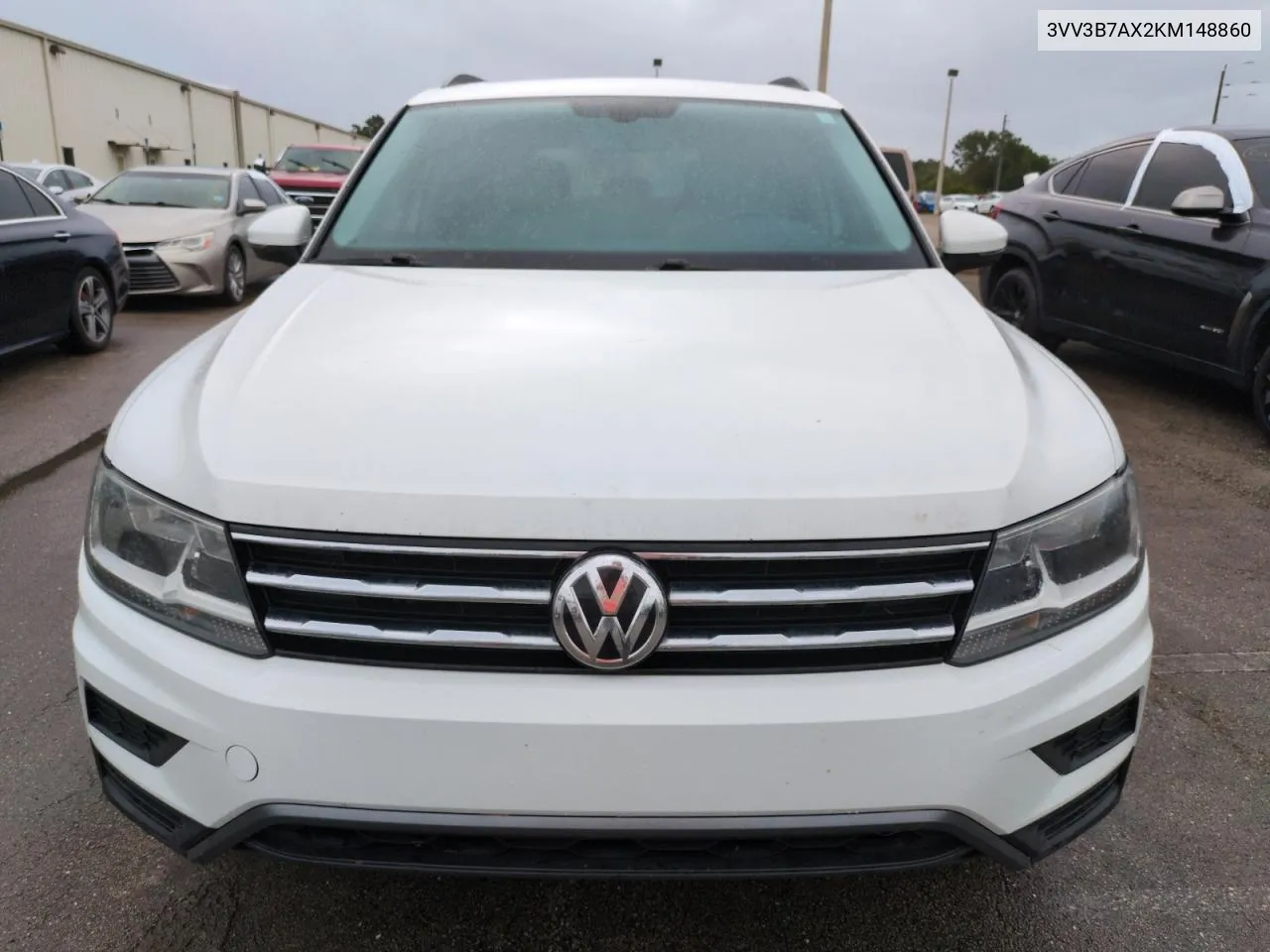 2019 Volkswagen Tiguan Se VIN: 3VV3B7AX2KM148860 Lot: 75177224