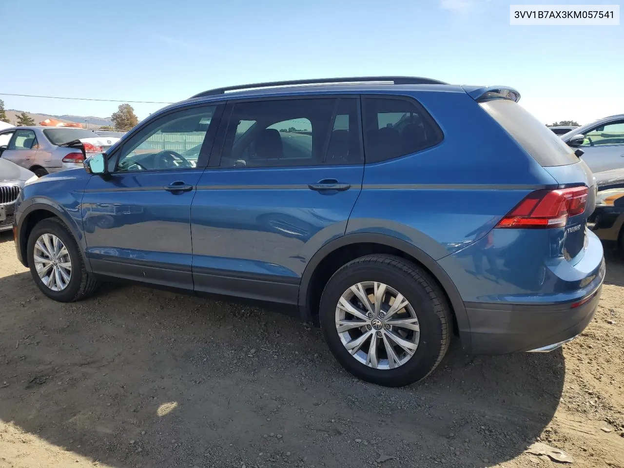 2019 Volkswagen Tiguan S VIN: 3VV1B7AX3KM057541 Lot: 75423894