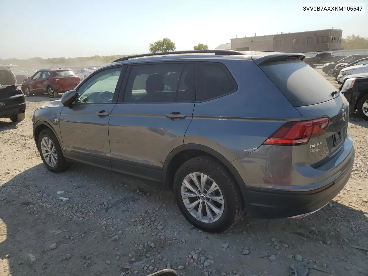 2019 Volkswagen Tiguan S VIN: 3VV0B7AXXKM105547 Lot: 75477264