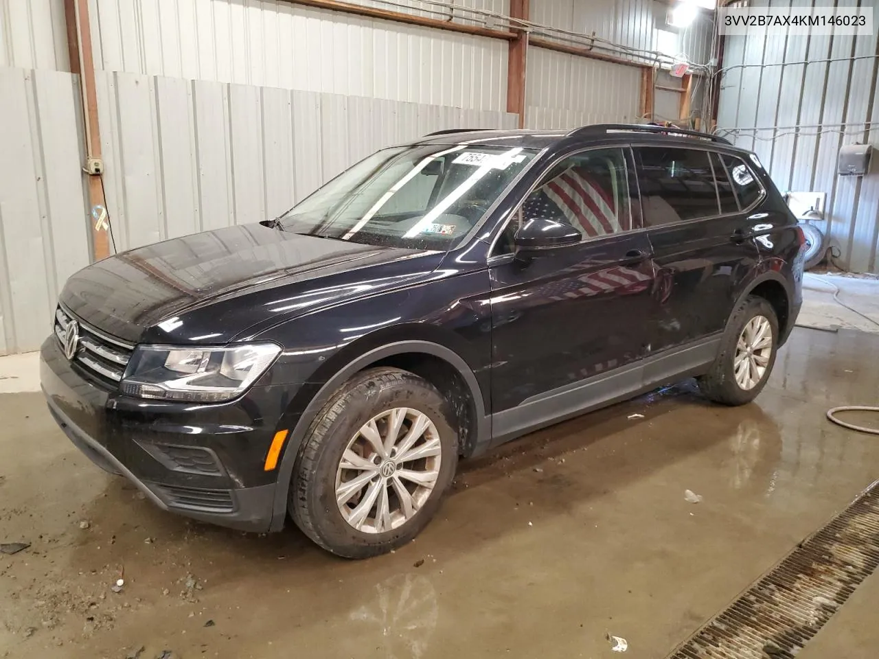 2019 Volkswagen Tiguan Se VIN: 3VV2B7AX4KM146023 Lot: 75540974