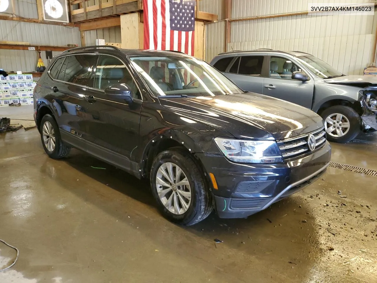 2019 Volkswagen Tiguan Se VIN: 3VV2B7AX4KM146023 Lot: 75540974