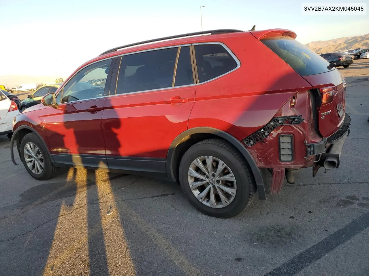 2019 Volkswagen Tiguan Se VIN: 3VV2B7AX2KM045045 Lot: 75705064