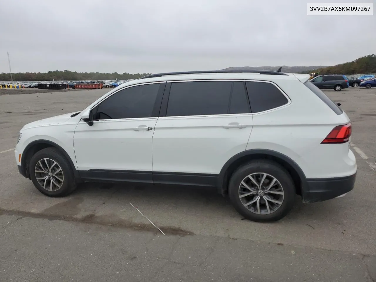 2019 Volkswagen Tiguan Se VIN: 3VV2B7AX5KM097267 Lot: 75794314