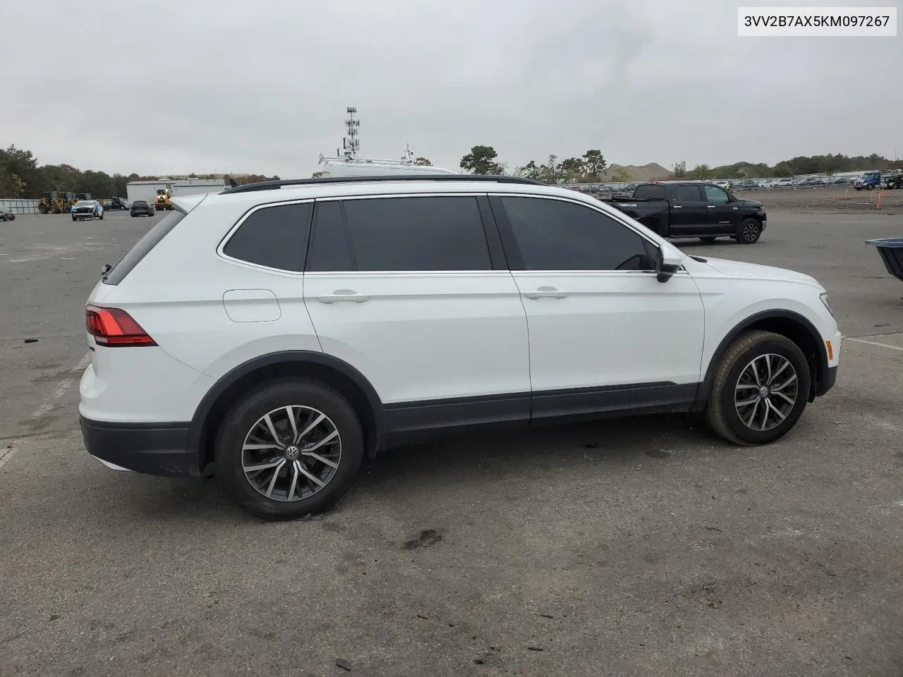 2019 Volkswagen Tiguan Se VIN: 3VV2B7AX5KM097267 Lot: 75794314