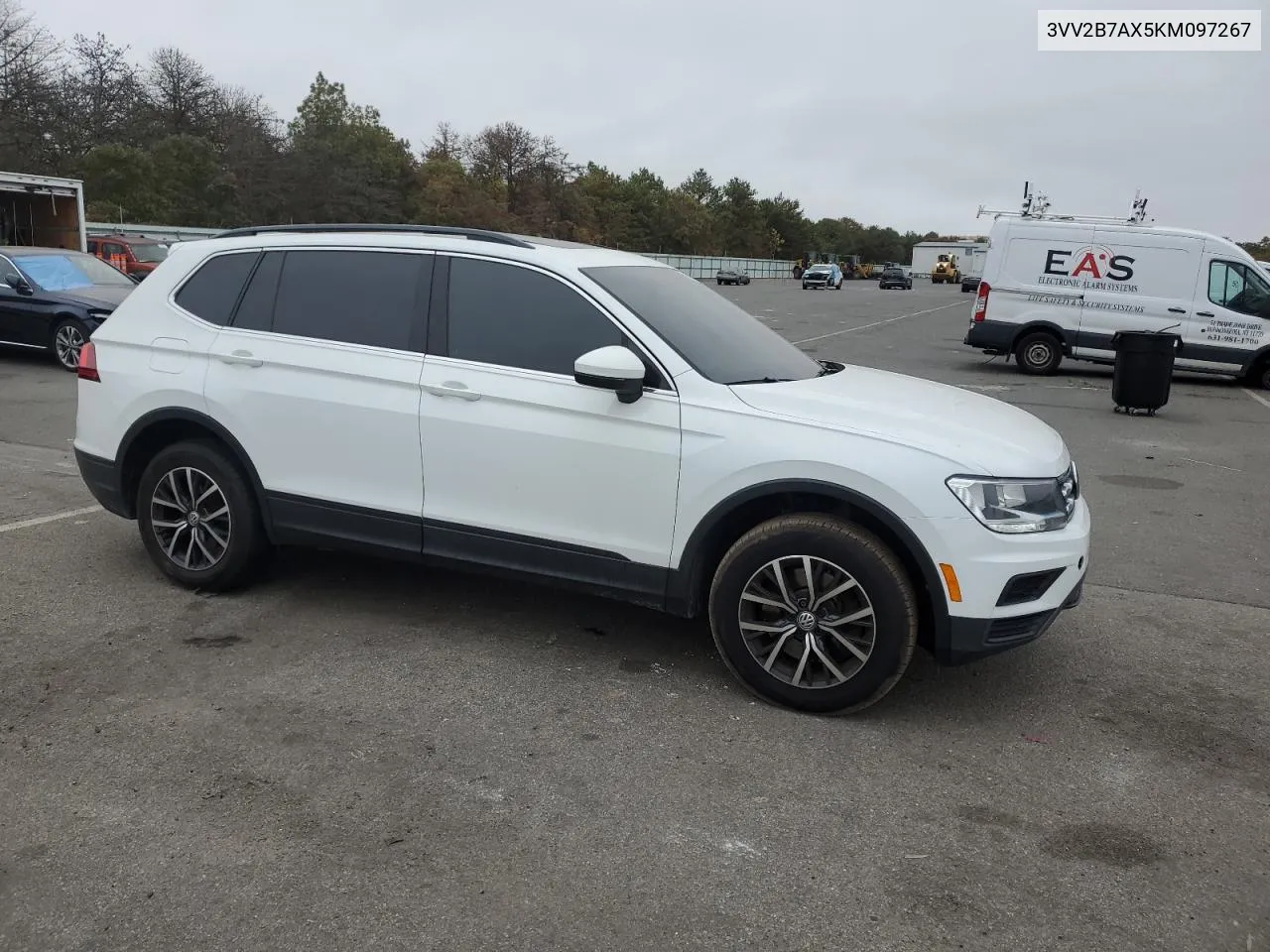 2019 Volkswagen Tiguan Se VIN: 3VV2B7AX5KM097267 Lot: 75794314