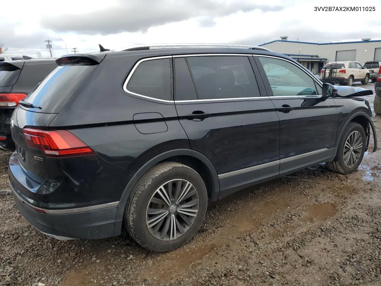 2019 Volkswagen Tiguan Se VIN: 3VV2B7AX2KM011025 Lot: 75816554