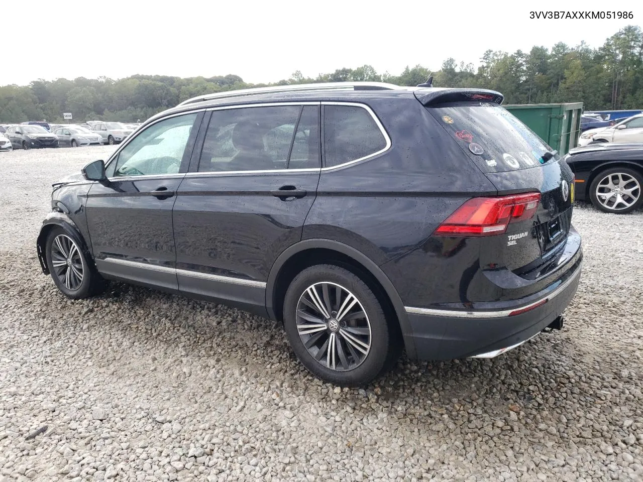 2019 Volkswagen Tiguan Se VIN: 3VV3B7AXXKM051986 Lot: 75998134