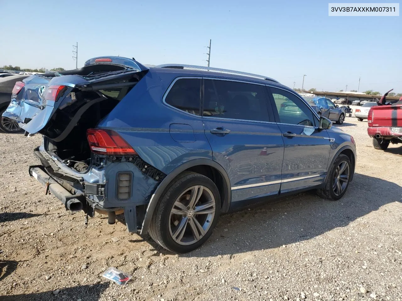 2019 Volkswagen Tiguan Se VIN: 3VV3B7AXXKM007311 Lot: 76084554