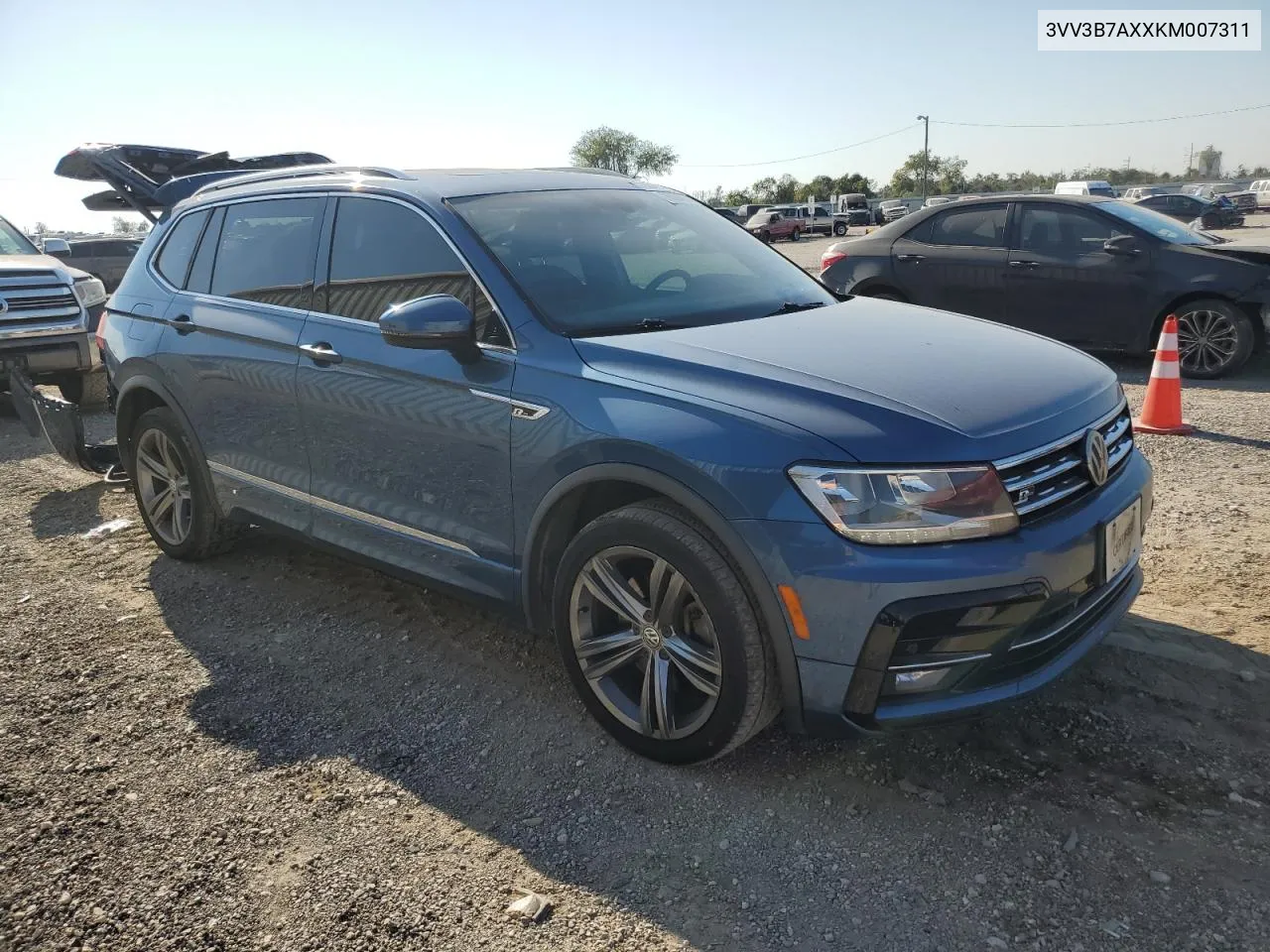 2019 Volkswagen Tiguan Se VIN: 3VV3B7AXXKM007311 Lot: 76084554