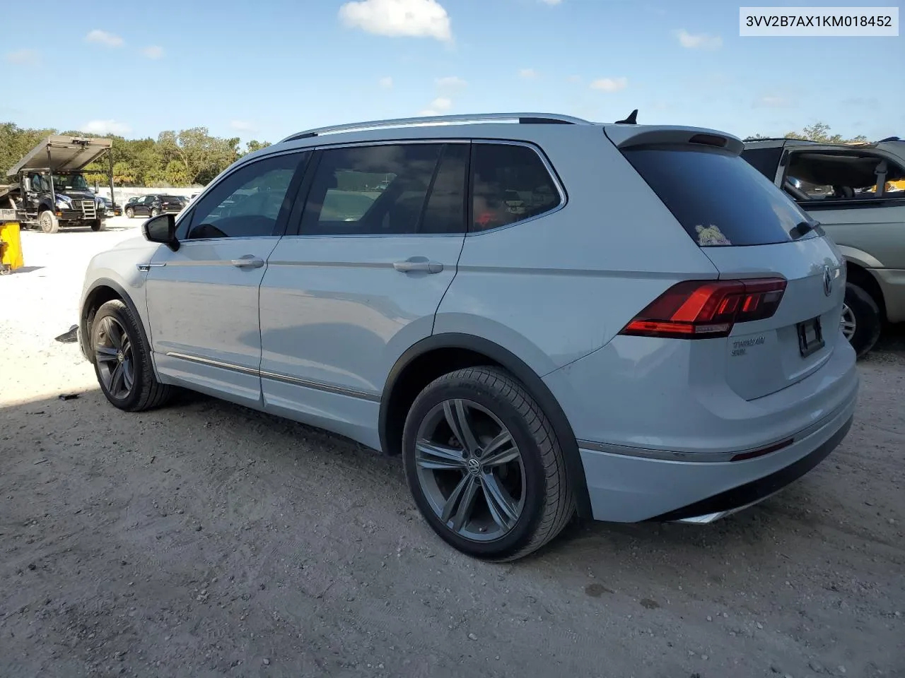 2019 Volkswagen Tiguan Se VIN: 3VV2B7AX1KM018452 Lot: 76200404