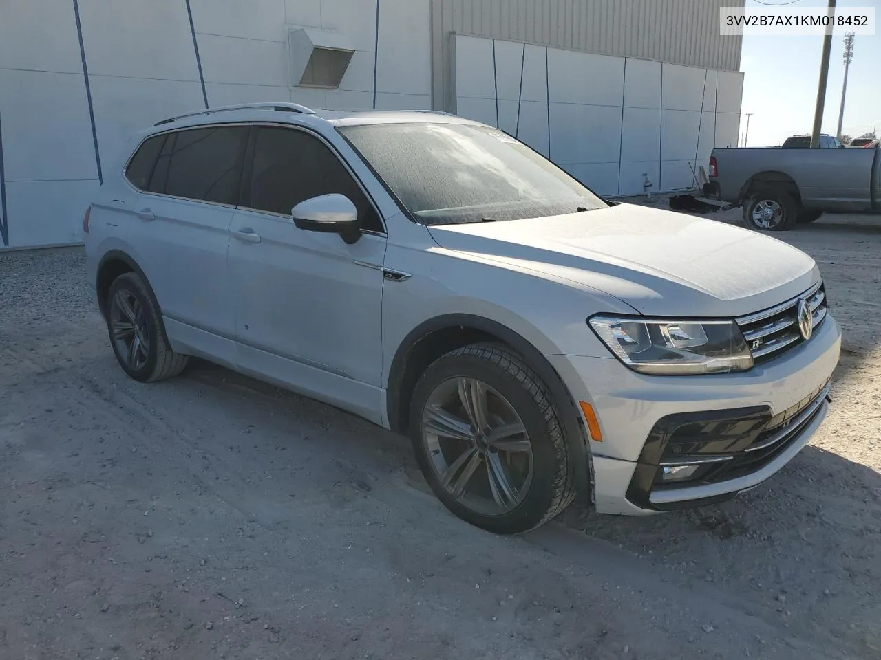 2019 Volkswagen Tiguan Se VIN: 3VV2B7AX1KM018452 Lot: 76200404