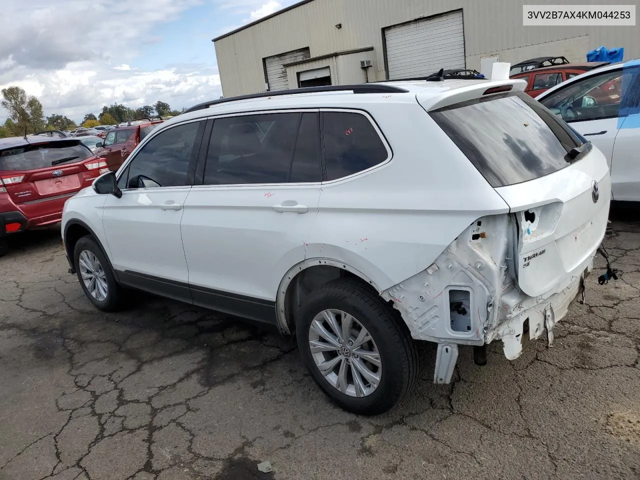 2019 Volkswagen Tiguan Se VIN: 3VV2B7AX4KM044253 Lot: 76208744