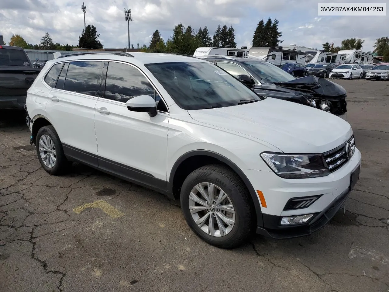 2019 Volkswagen Tiguan Se VIN: 3VV2B7AX4KM044253 Lot: 76208744