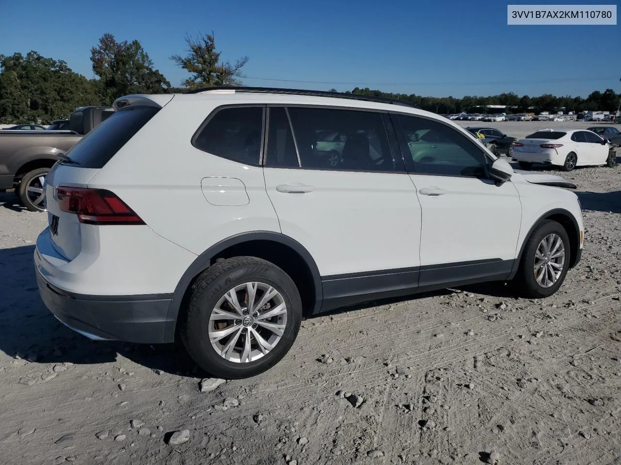 2019 Volkswagen Tiguan S VIN: 3VV1B7AX2KM110780 Lot: 76259804