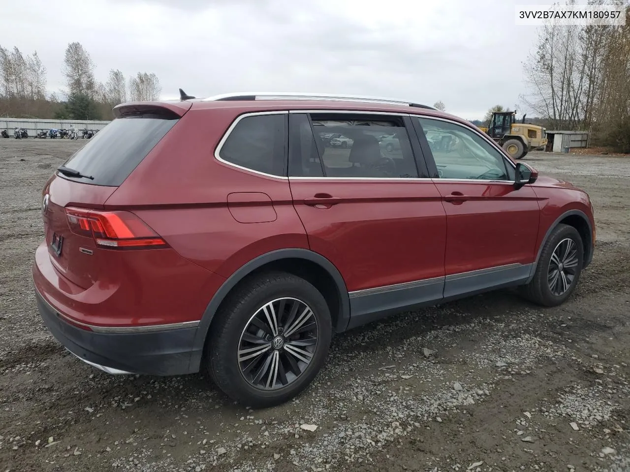 2019 Volkswagen Tiguan Se VIN: 3VV2B7AX7KM180957 Lot: 76812794