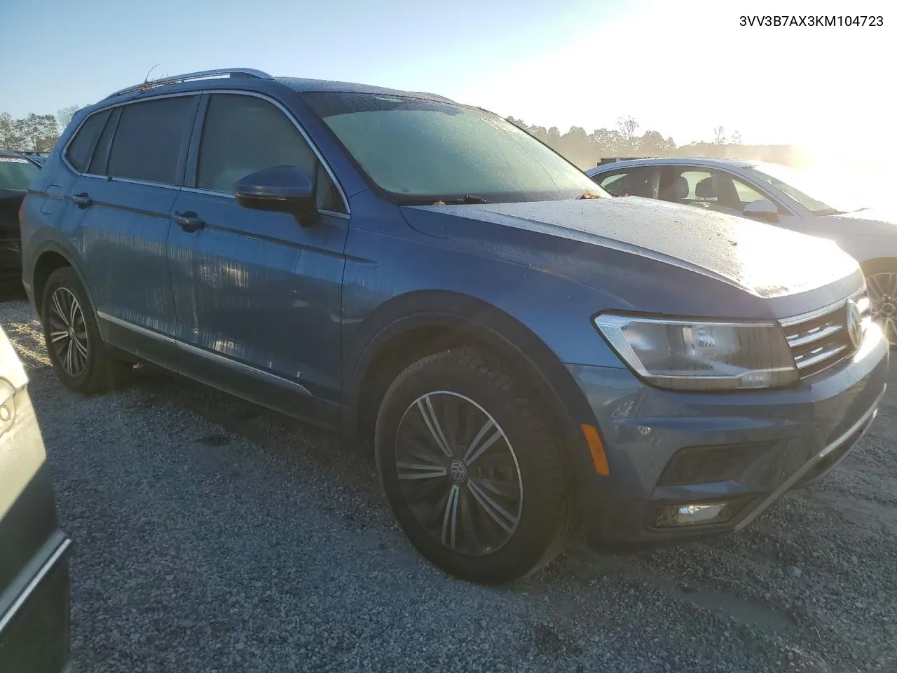 2019 Volkswagen Tiguan Se VIN: 3VV3B7AX3KM104723 Lot: 77243214