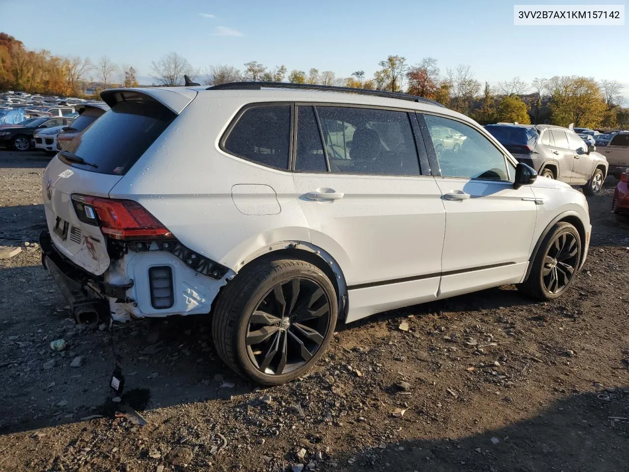 2019 Volkswagen Tiguan Se VIN: 3VV2B7AX1KM157142 Lot: 77453904