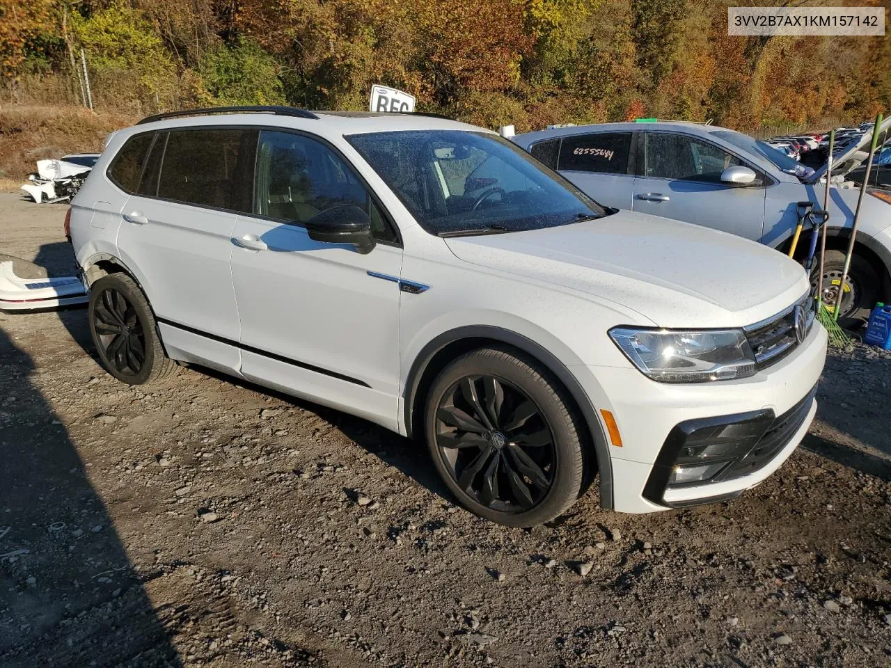 2019 Volkswagen Tiguan Se VIN: 3VV2B7AX1KM157142 Lot: 77453904