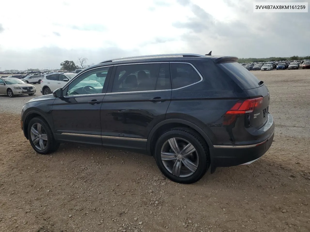 2019 Volkswagen Tiguan Sel Premium VIN: 3VV4B7AX8KM161259 Lot: 77503694