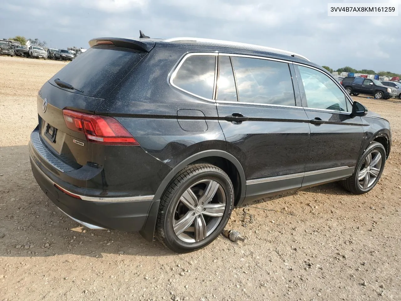 2019 Volkswagen Tiguan Sel Premium VIN: 3VV4B7AX8KM161259 Lot: 77503694