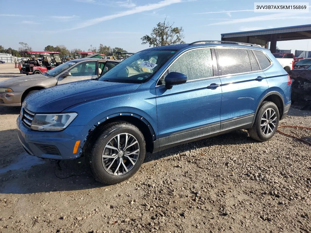 2019 Volkswagen Tiguan Se VIN: 3VV3B7AX5KM156869 Lot: 77641294