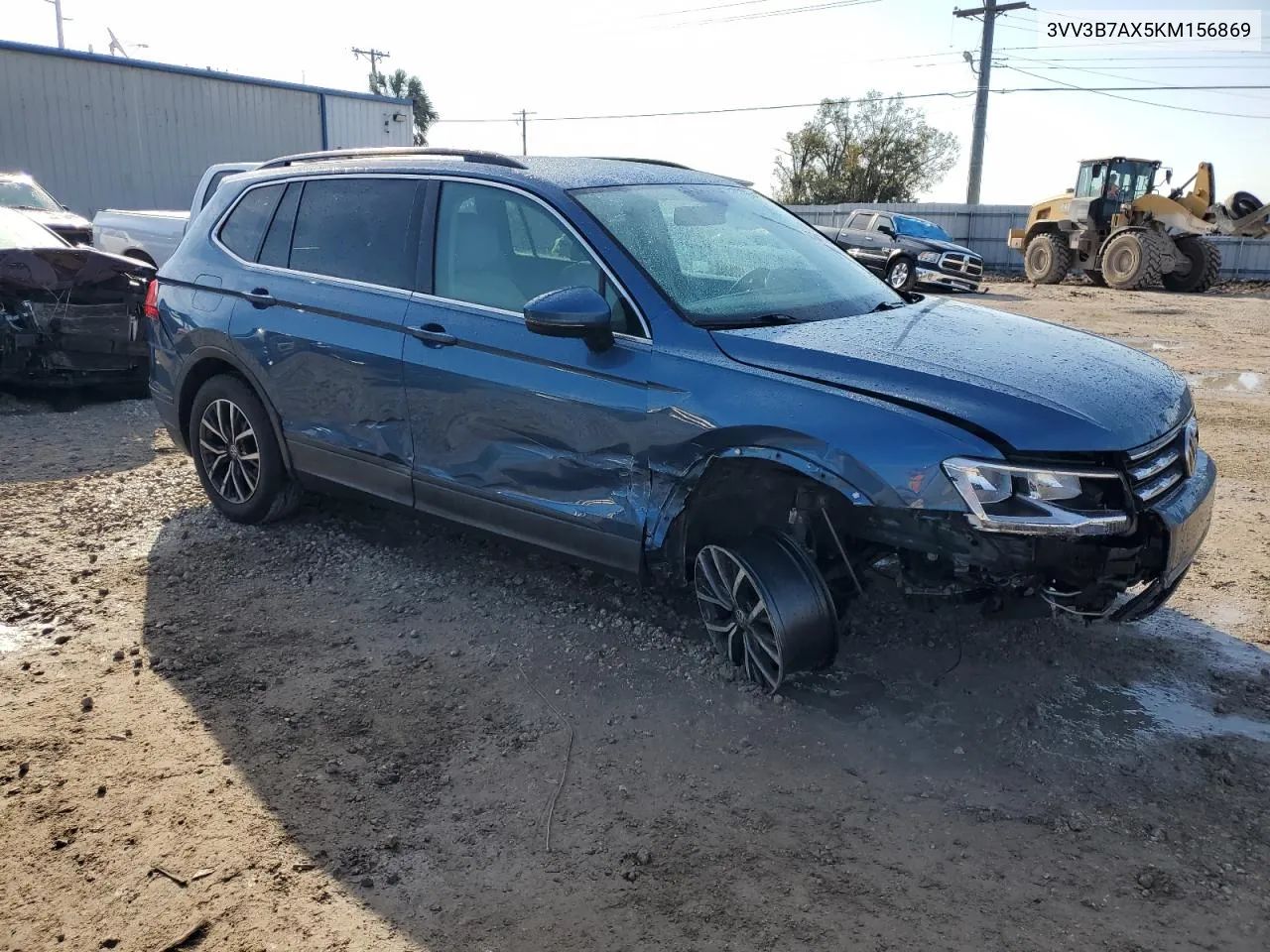 2019 Volkswagen Tiguan Se VIN: 3VV3B7AX5KM156869 Lot: 77641294