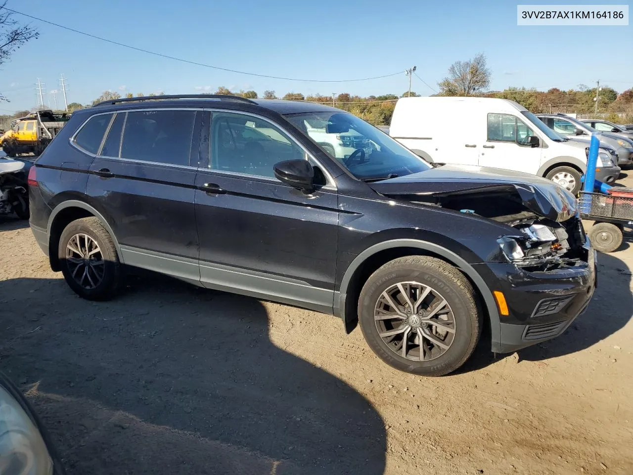 2019 Volkswagen Tiguan Se VIN: 3VV2B7AX1KM164186 Lot: 78097894