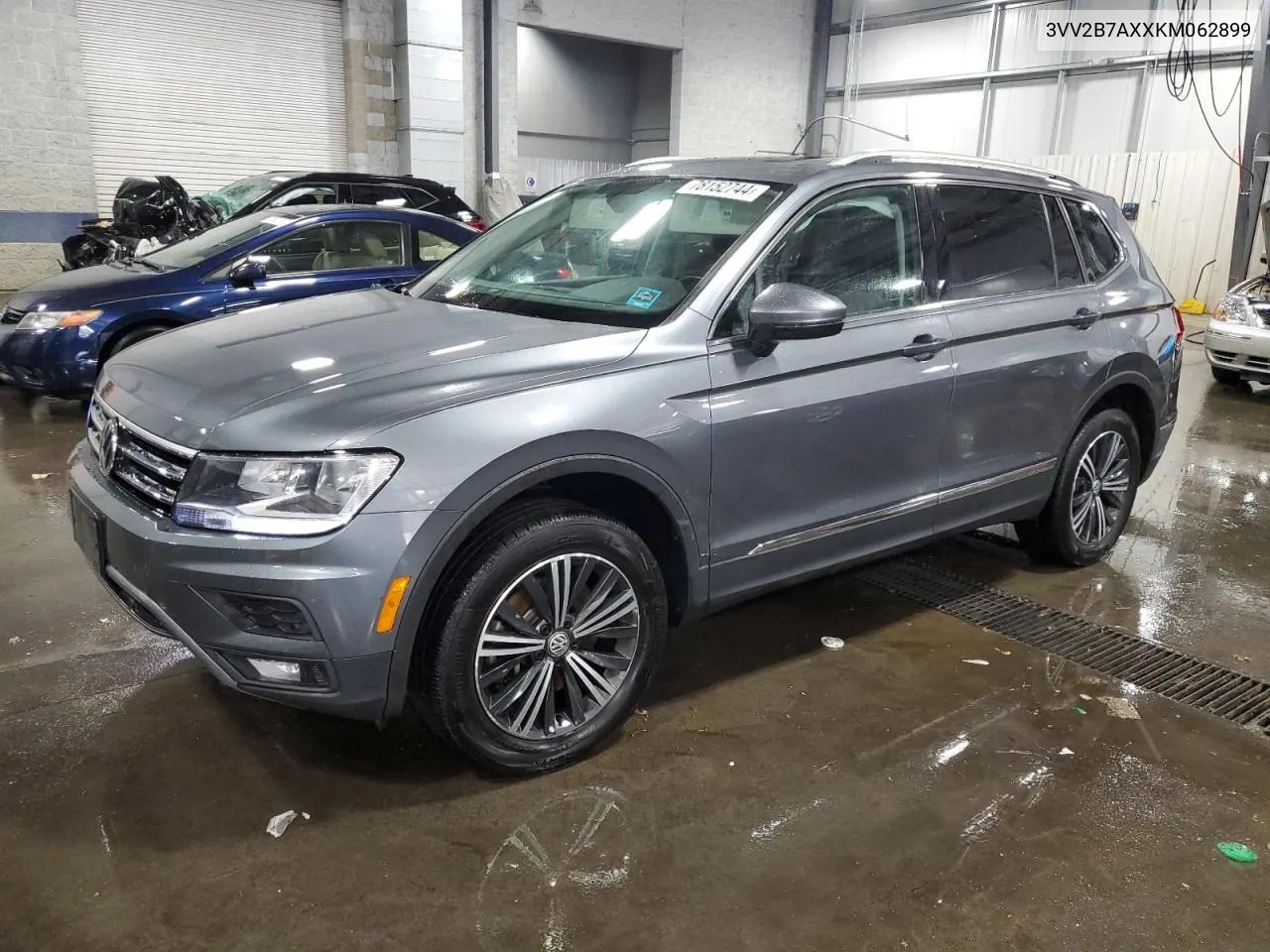 2019 Volkswagen Tiguan Se VIN: 3VV2B7AXXKM062899 Lot: 78152744