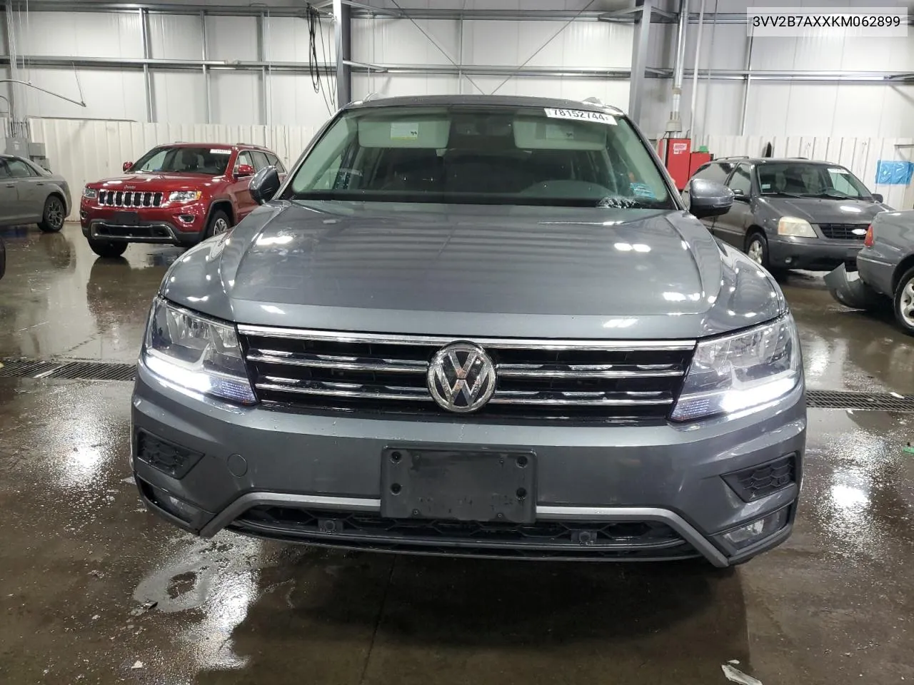 2019 Volkswagen Tiguan Se VIN: 3VV2B7AXXKM062899 Lot: 78152744