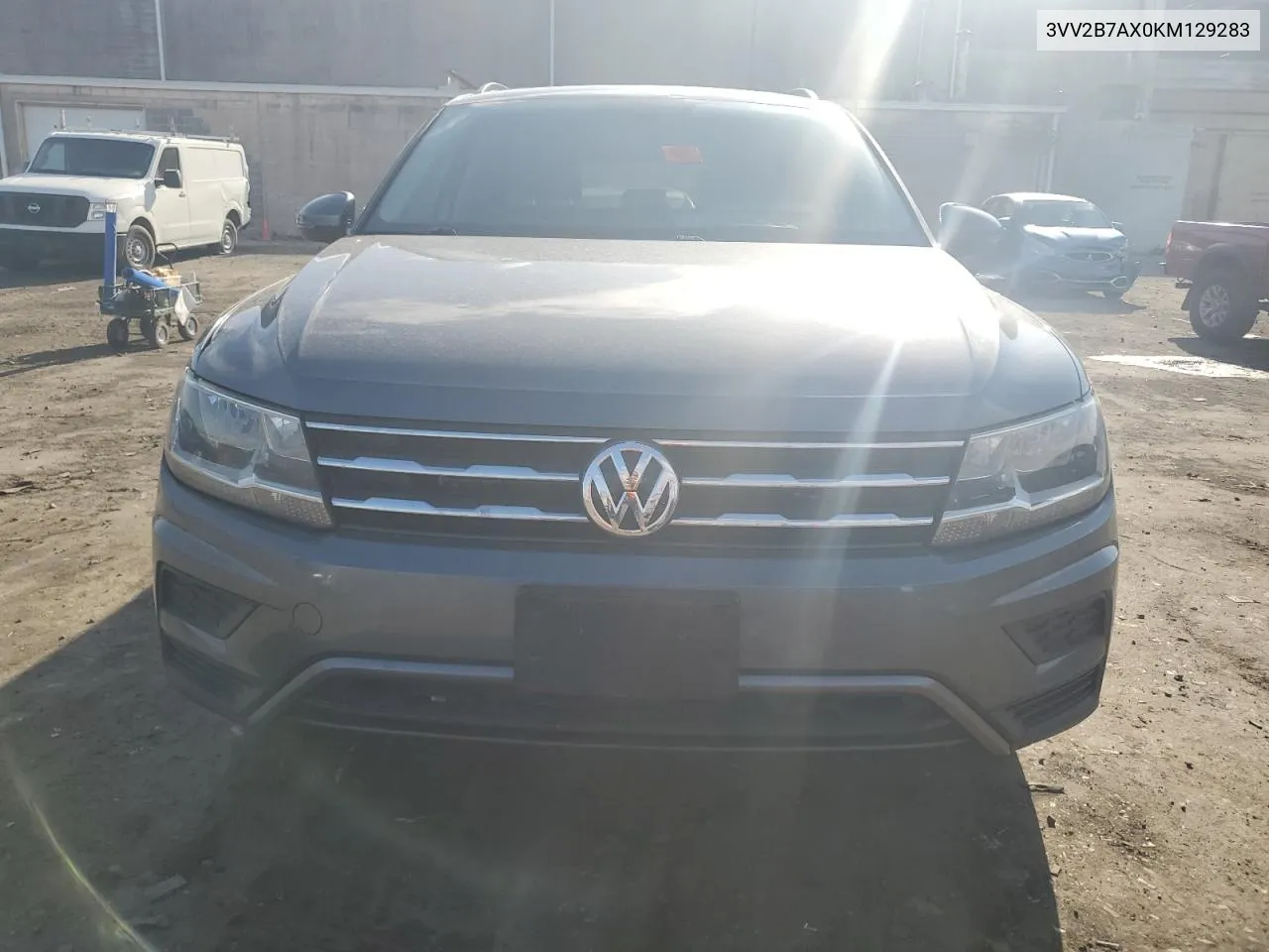 2019 Volkswagen Tiguan Se VIN: 3VV2B7AX0KM129283 Lot: 78204364