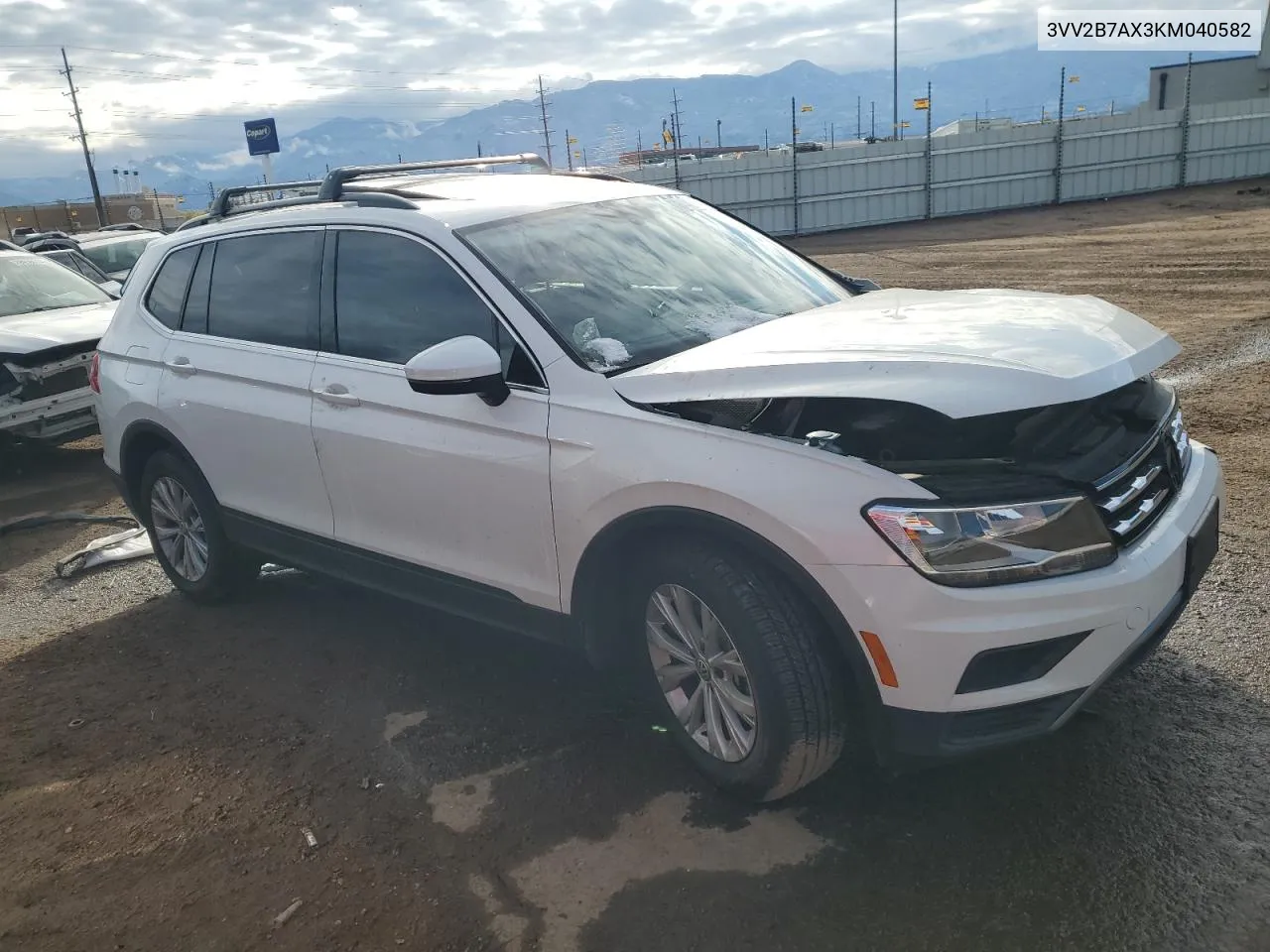 2019 Volkswagen Tiguan Se VIN: 3VV2B7AX3KM040582 Lot: 78442674