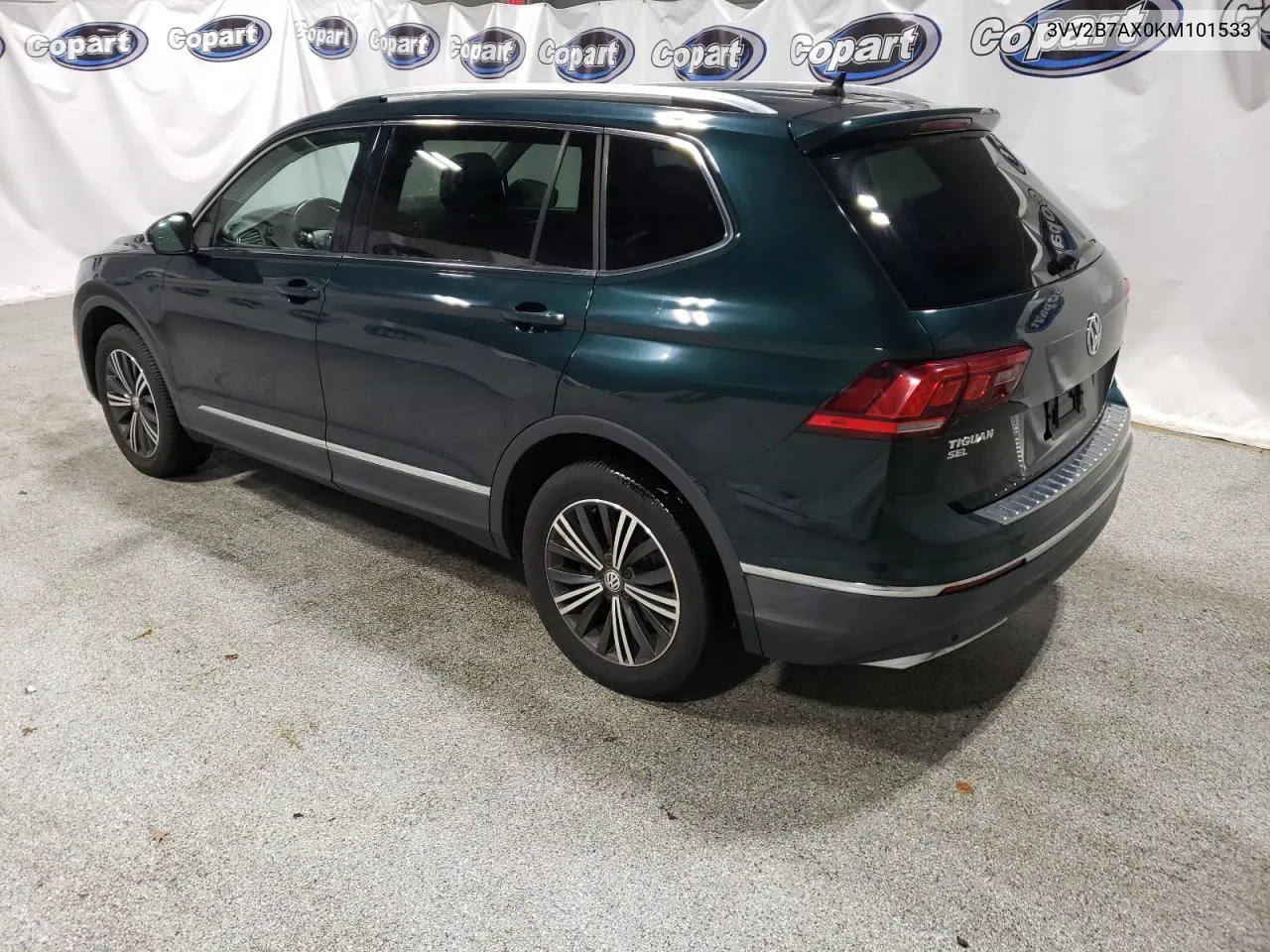 2019 Volkswagen Tiguan Se VIN: 3VV2B7AX0KM101533 Lot: 78911544