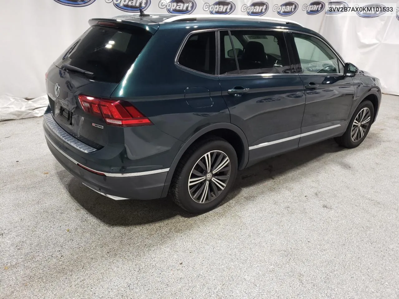 2019 Volkswagen Tiguan Se VIN: 3VV2B7AX0KM101533 Lot: 78911544