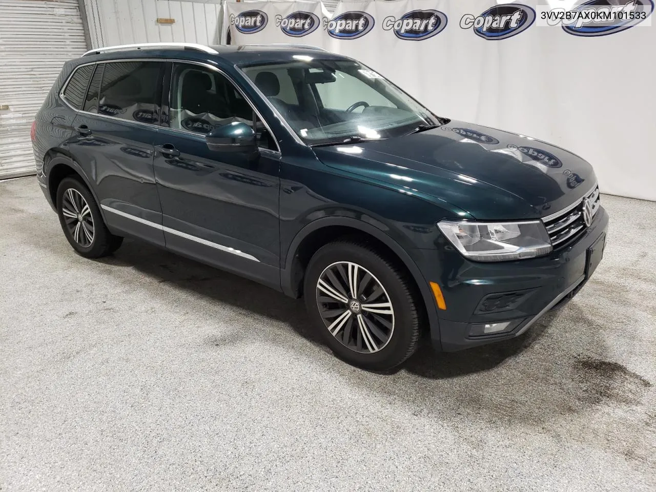 2019 Volkswagen Tiguan Se VIN: 3VV2B7AX0KM101533 Lot: 78911544