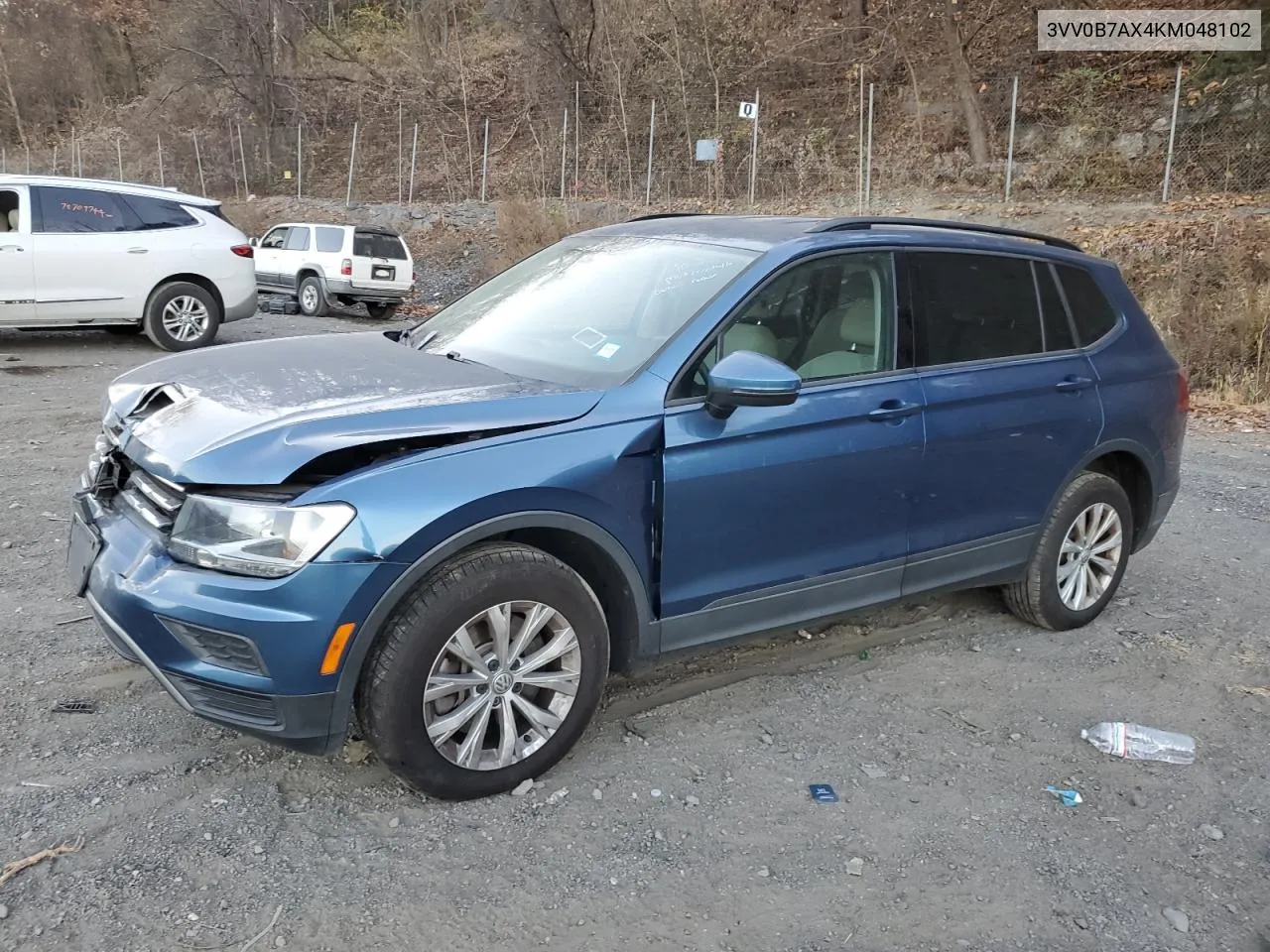 2019 Volkswagen Tiguan S VIN: 3VV0B7AX4KM048102 Lot: 79017474