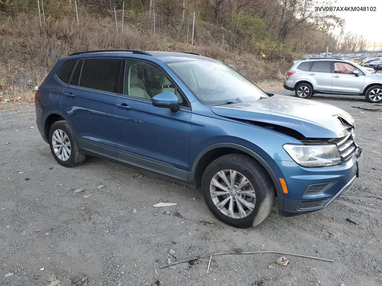 2019 Volkswagen Tiguan S VIN: 3VV0B7AX4KM048102 Lot: 79017474