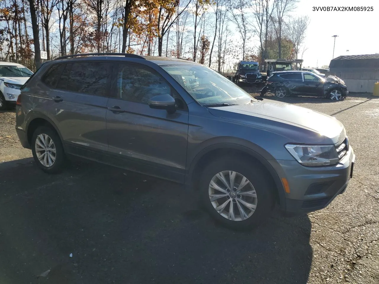 2019 Volkswagen Tiguan S VIN: 3VV0B7AX2KM085925 Lot: 79167674