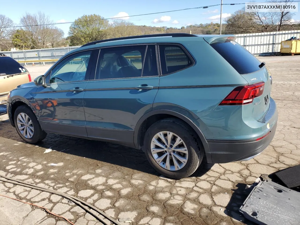 2019 Volkswagen Tiguan S VIN: 3VV1B7AXXKM180916 Lot: 79507054