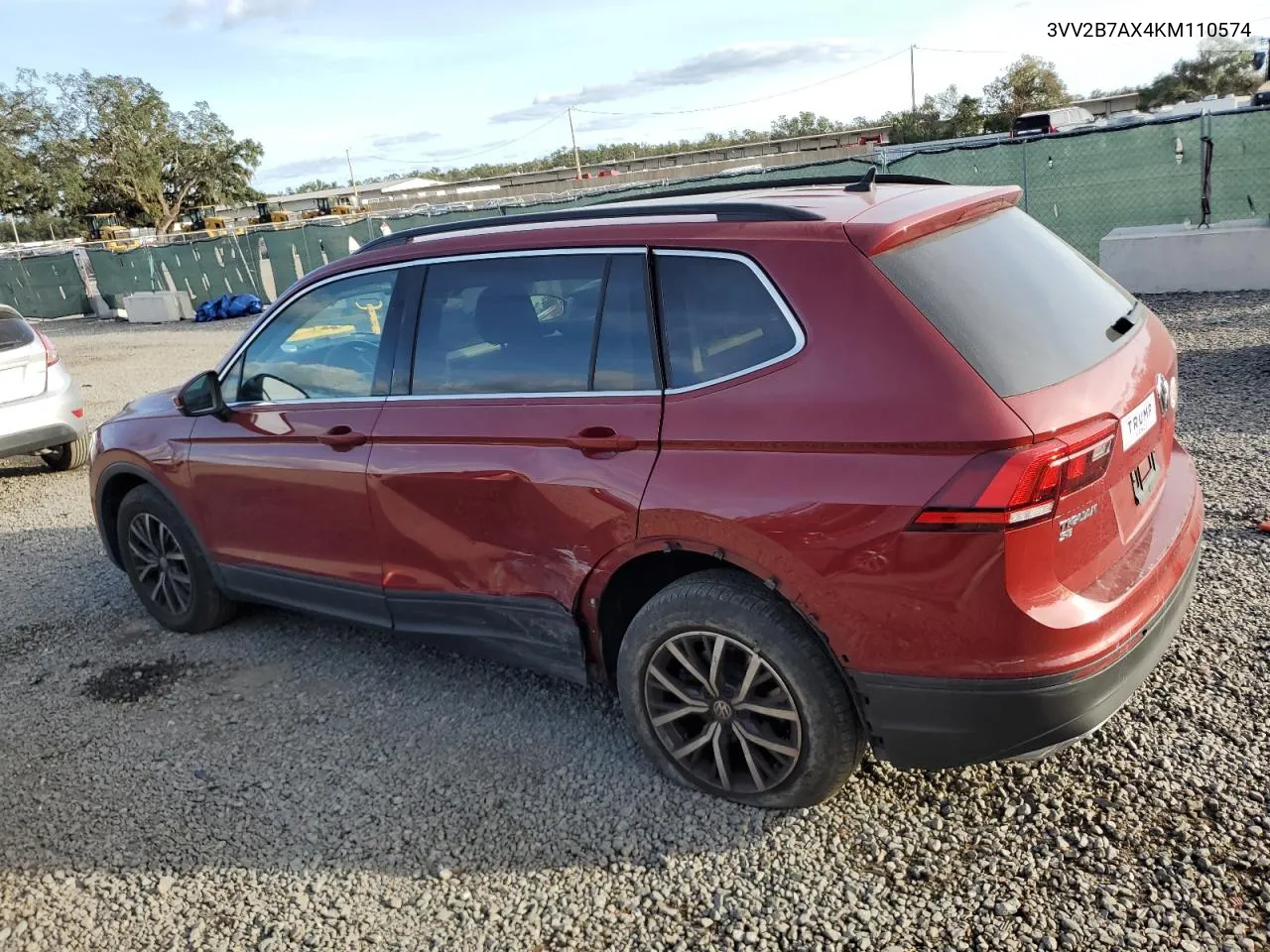 2019 Volkswagen Tiguan Se VIN: 3VV2B7AX4KM110574 Lot: 79768384