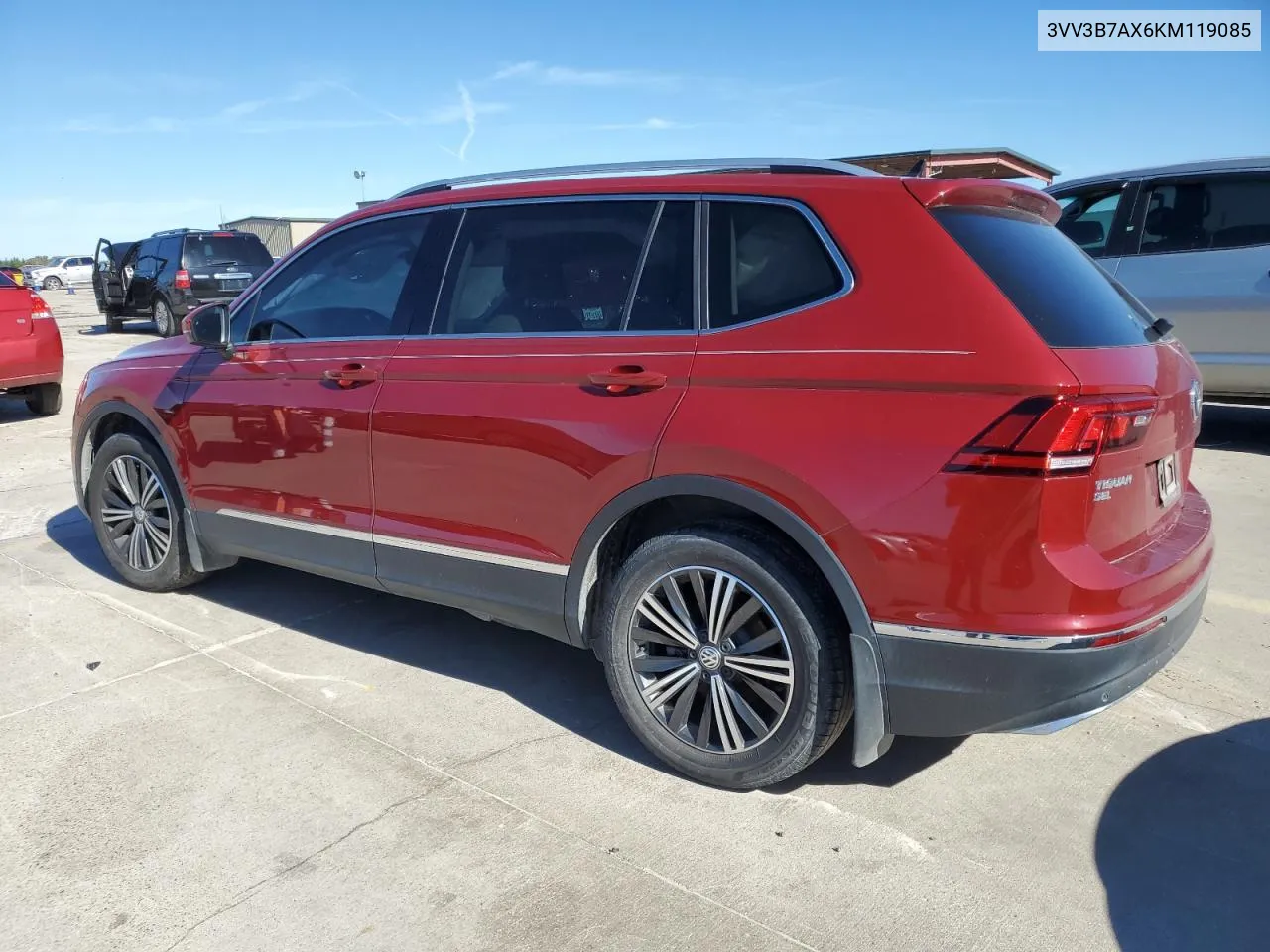 2019 Volkswagen Tiguan Se VIN: 3VV3B7AX6KM119085 Lot: 80169994