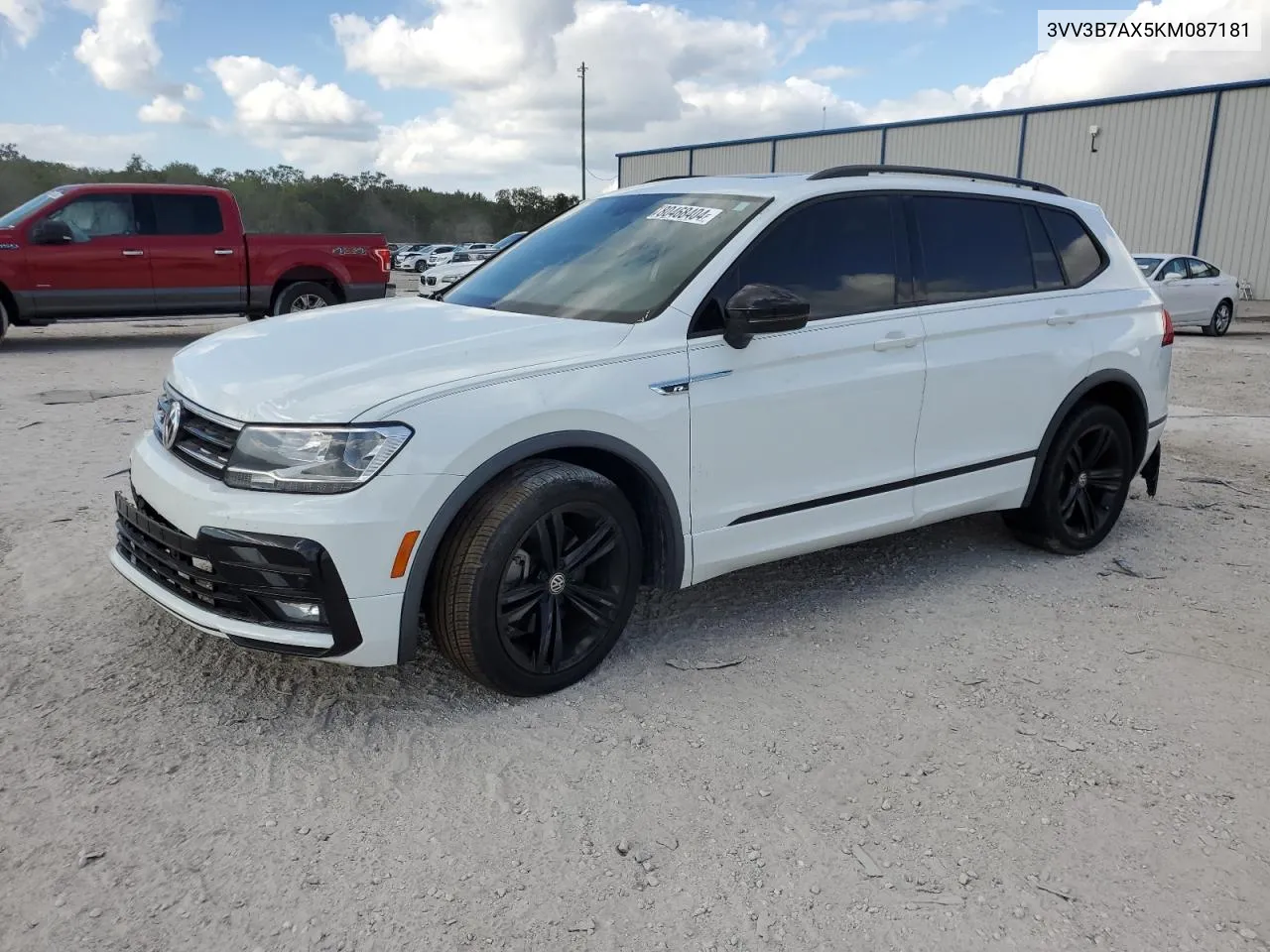 2019 Volkswagen Tiguan Se VIN: 3VV3B7AX5KM087181 Lot: 80468404