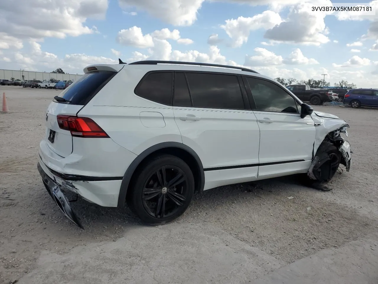 2019 Volkswagen Tiguan Se VIN: 3VV3B7AX5KM087181 Lot: 80468404