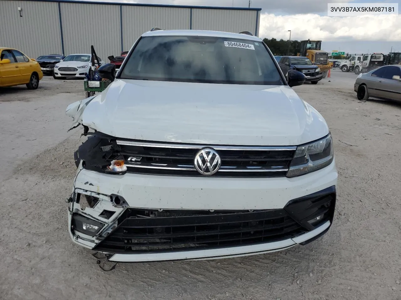 2019 Volkswagen Tiguan Se VIN: 3VV3B7AX5KM087181 Lot: 80468404