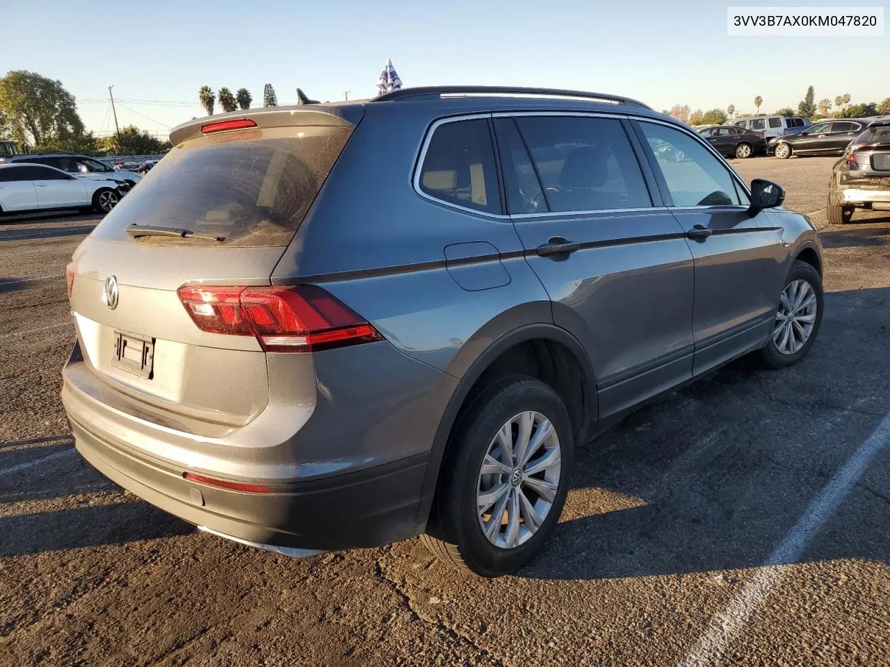 2019 Volkswagen Tiguan Se VIN: 3VV3B7AX0KM047820 Lot: 80701954