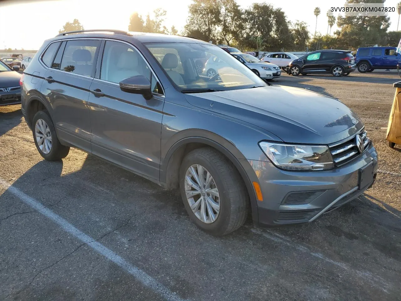 2019 Volkswagen Tiguan Se VIN: 3VV3B7AX0KM047820 Lot: 80701954