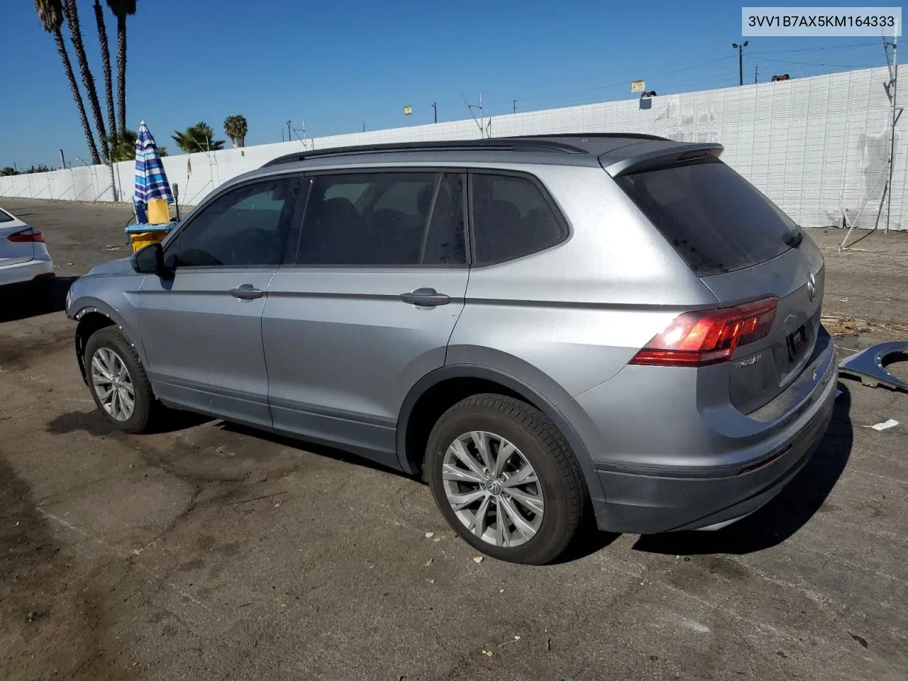 2019 Volkswagen Tiguan S VIN: 3VV1B7AX5KM164333 Lot: 80998744