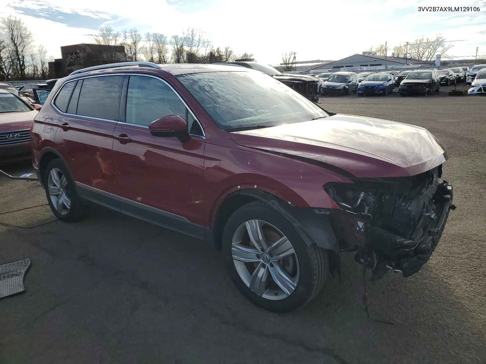 3VV2B7AX9LM129106 2020 Volkswagen Tiguan Se