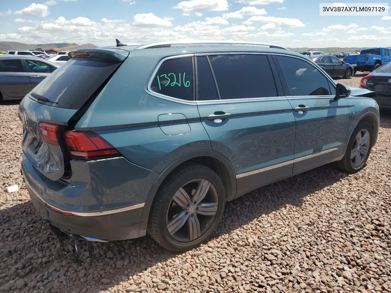 2020 Volkswagen Tiguan Se VIN: 3VV3B7AX7LM097129 Lot: 48129704