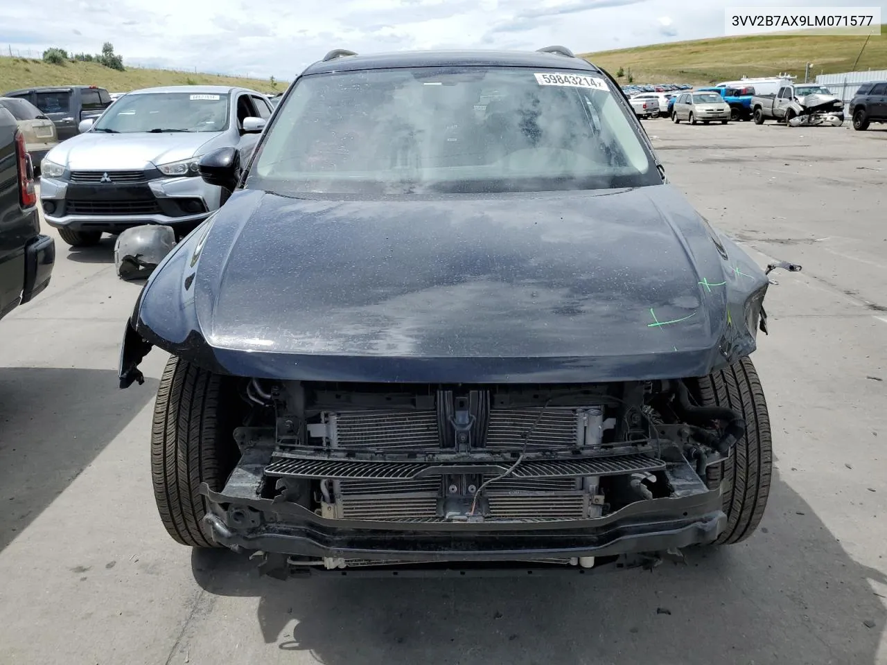 3VV2B7AX9LM071577 2020 Volkswagen Tiguan Se